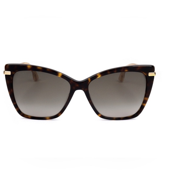 Jimmy Choo SELBYGS 086 HAVANA 57/16/145 Women's Sunglasses - Picture 2 of 6